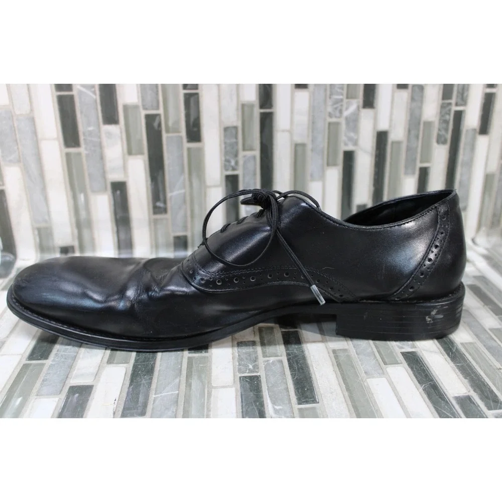 Aston Grey Dress Shoes Black Size 11